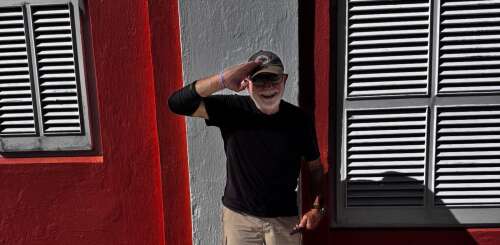 Research vessel charting the Americas docks in Bermuda