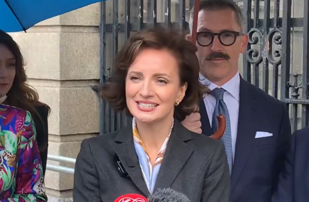 Maria Steen says there's a big gap on Irish political right - but is unsure if she'll run again