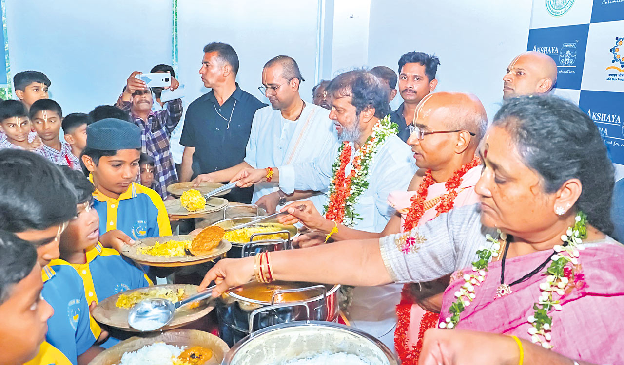 Hare Krishna Movement marks key ritual at Sangareddy cultural centre