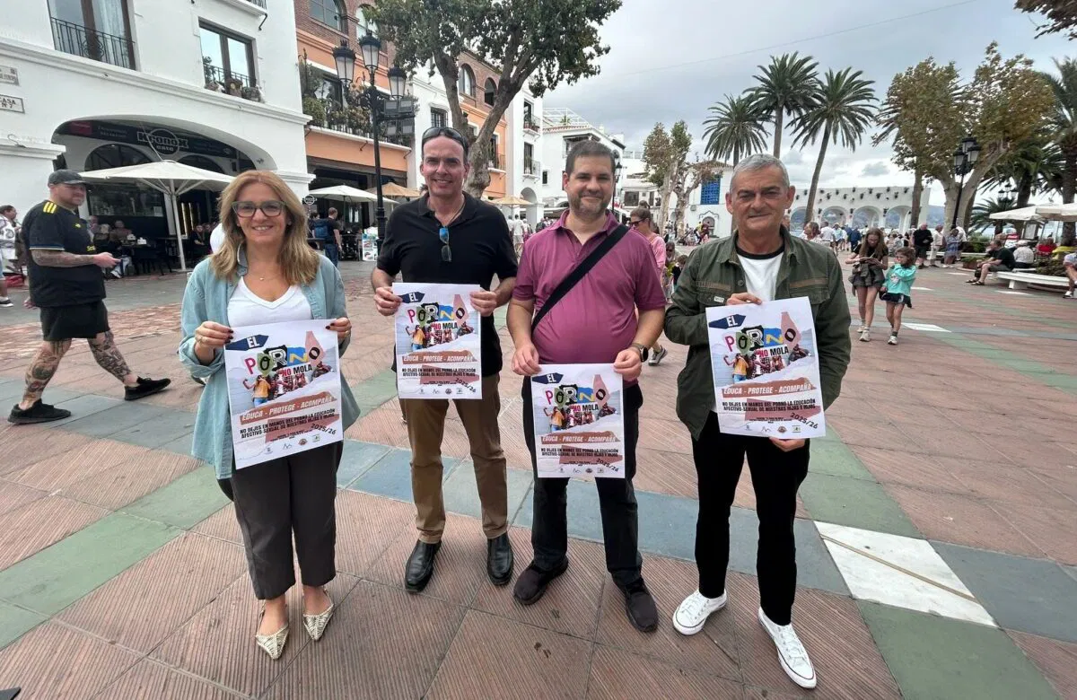 Nerja launches bold anti-pornography campaign targeting young people