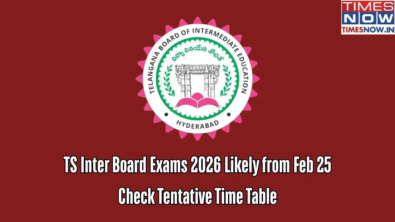 TS Inter Board Exams 2026 Likely from Feb 25; Expected Time Table