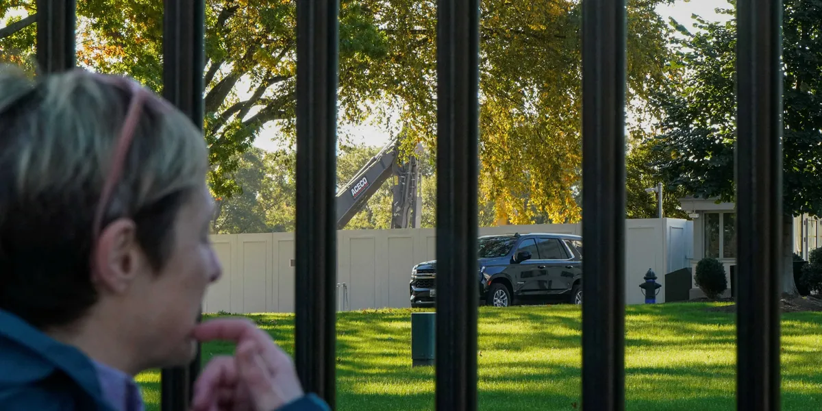 Why Trump is really tearing down the White House