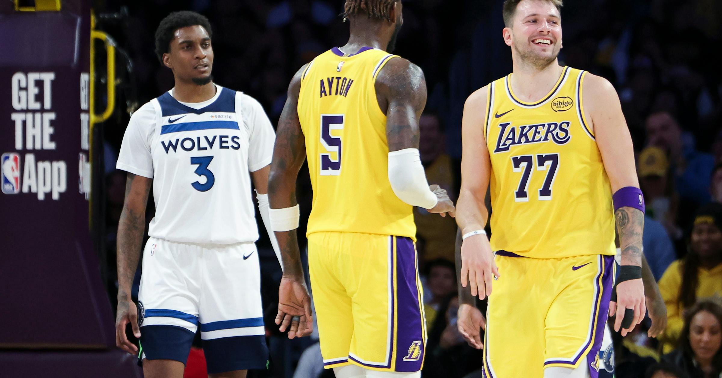 Takeaways: Lakers flatten Timberwolves in ‘embarrassing’ defensive performance as Luka Doncic scores 49 points