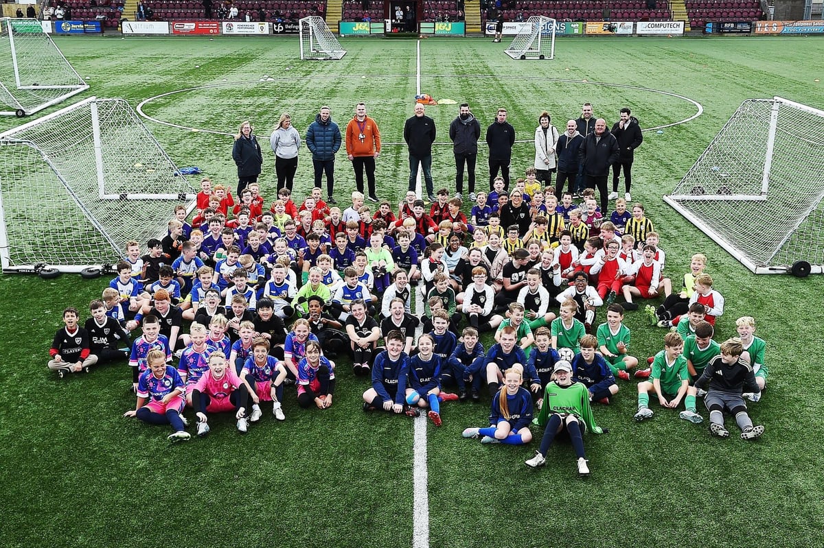 In pictures: Schools compete in Stenhousemuir's Steve Burns Memorial Football Festival