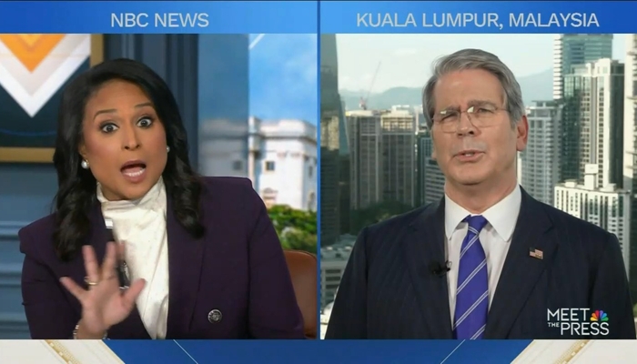 NBC’s Kristen Welker Presses Secretary Bessent to End the Shutdown