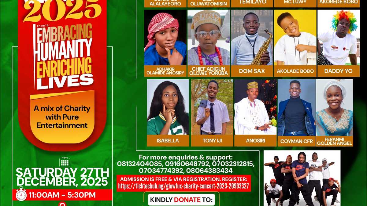 Glowfux 2025 unites stars as Yeni Kuti, Tunji Sotimirin, Temilayo Abodunrin, others champion celebration of humanity