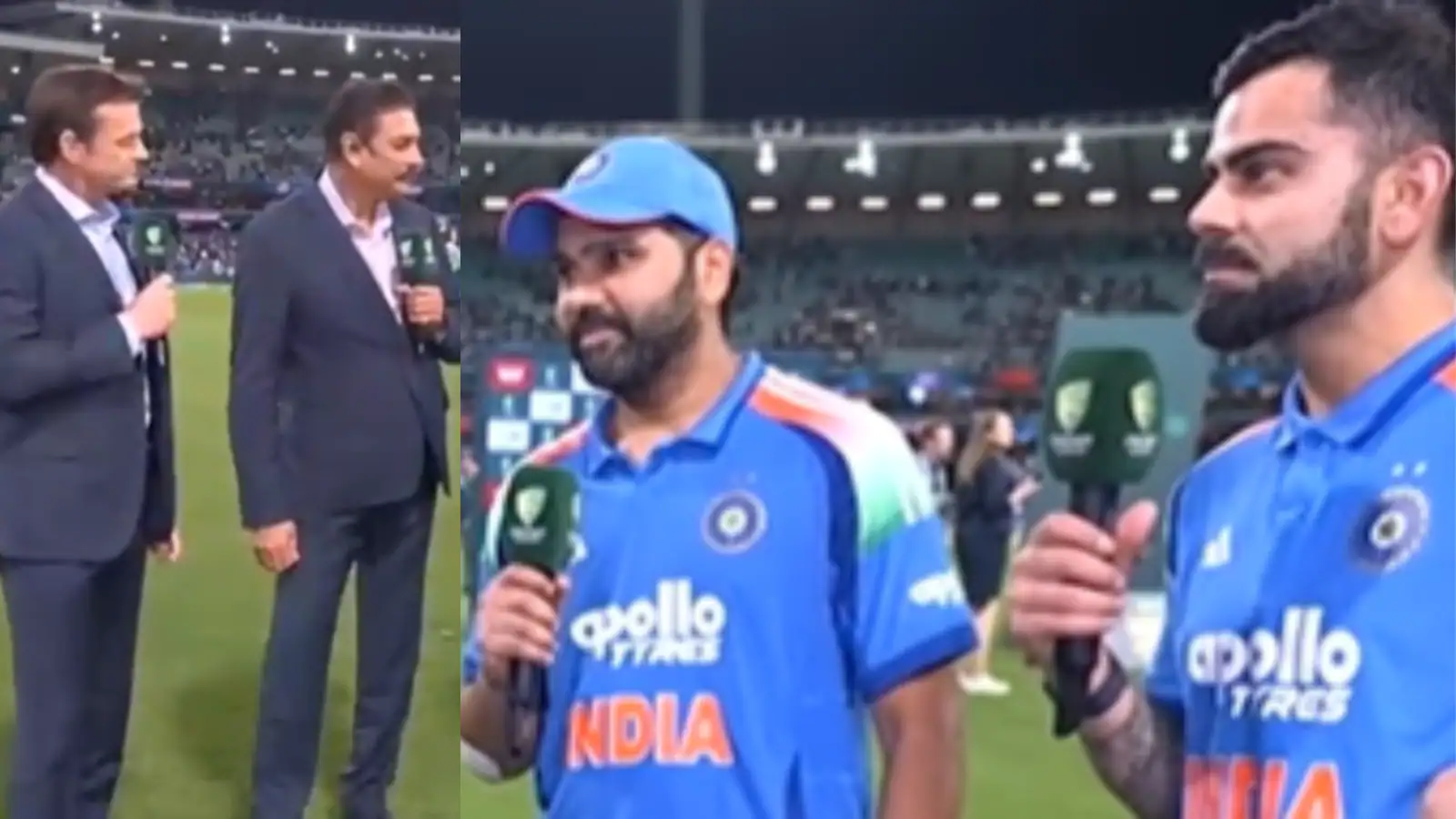 Virat Kohli, Rohit Sharma 'Ignore' Questions About 2027 World Cup Dreams | WATCH