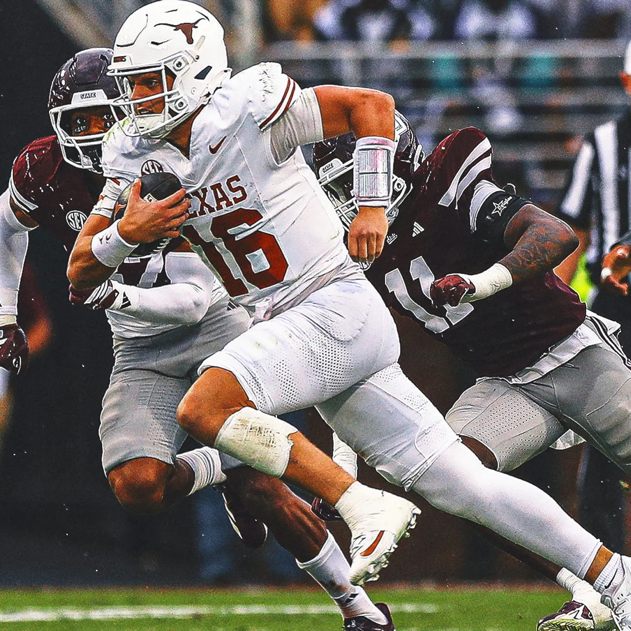 Arch Manning Injury: Texas QB Exits in Overtime Win Against Mississippi State