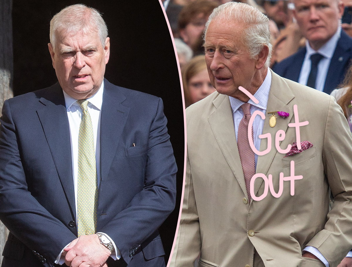 King Charles Might Finally Succeed In Kicking Prince Andrew Out Of His Royal Mansion!
