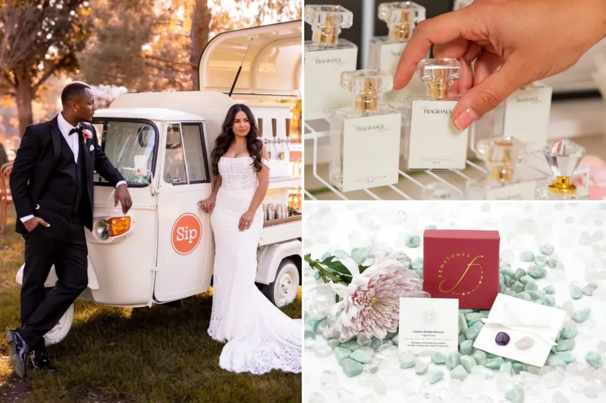 Frames, fragrances and a free-flowing bar: How to give your wedding a signature spin