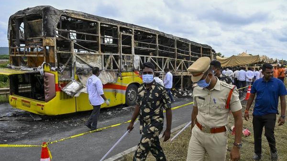 Kurnool bus mishap: DNA test results awaited to identify deceased