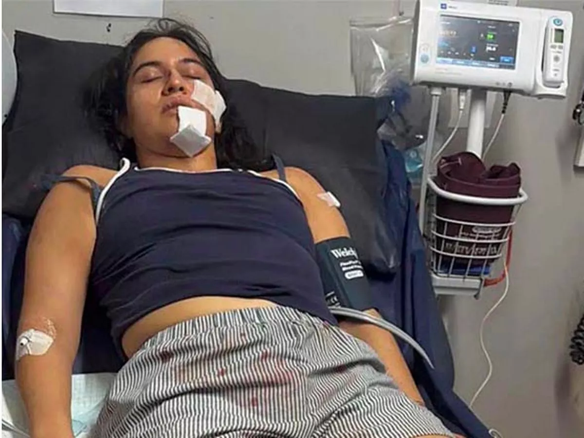 Woman 'lucky to be alive' after horror magpie attack left her with broken neck