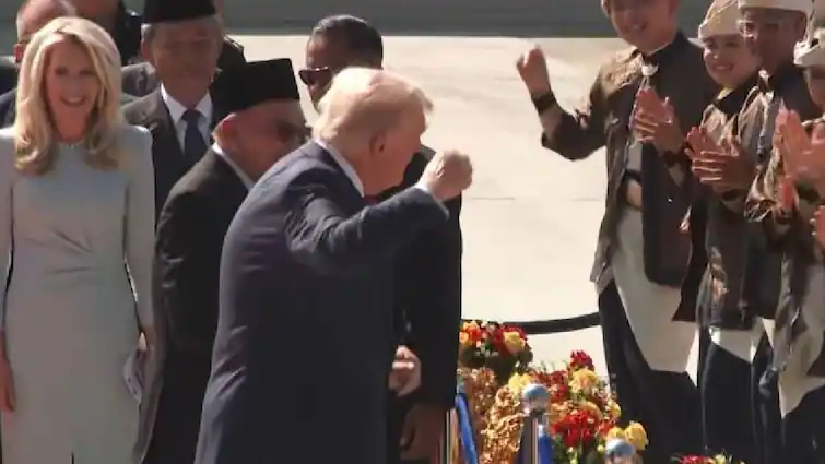 The Presidential Dance-Off: Trump's High-Energy Arrival In Malaysia After 23-Hour Flight Goes Viral