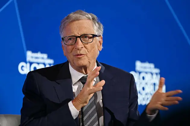 Climate change not a death sentence for humanity, Bill Gates says