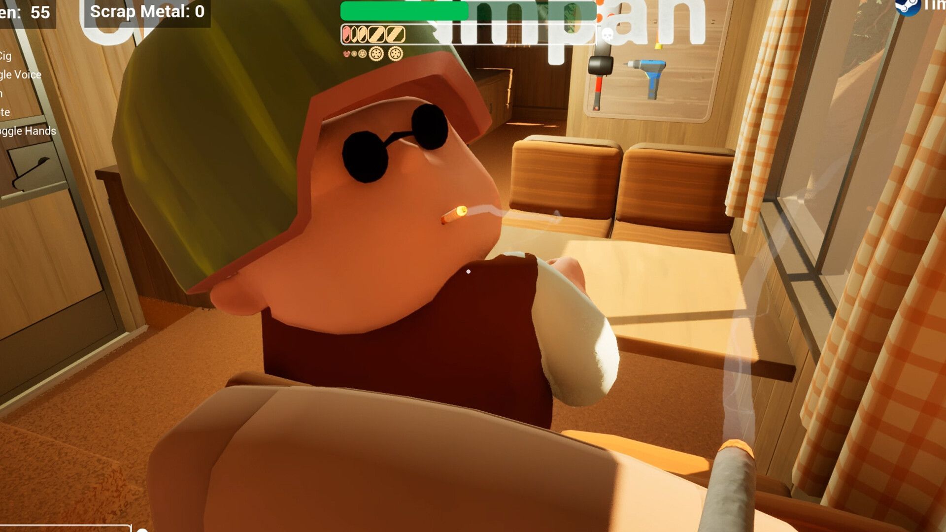 With a peak of 100,000 concurrent players sending it straight into Steam's best-sellers chart, the latest indie hit is a silly physics-based co-op game about driving an RV