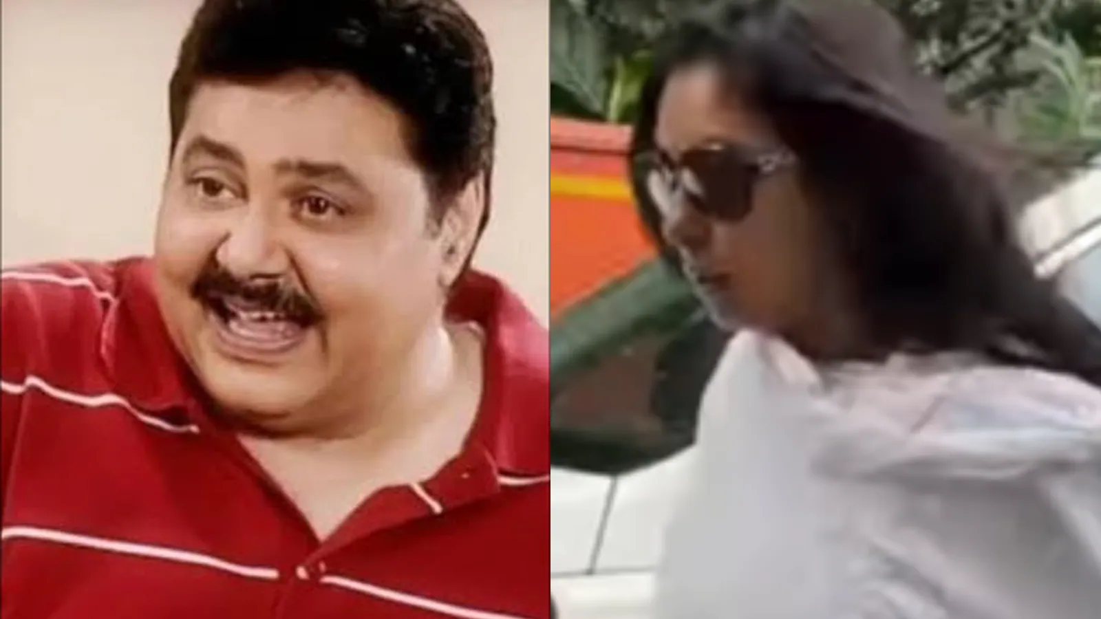 Devastated Rupali Ganguly Hides Tears From Media As She Reaches Satish Shah’s Funeral | Video