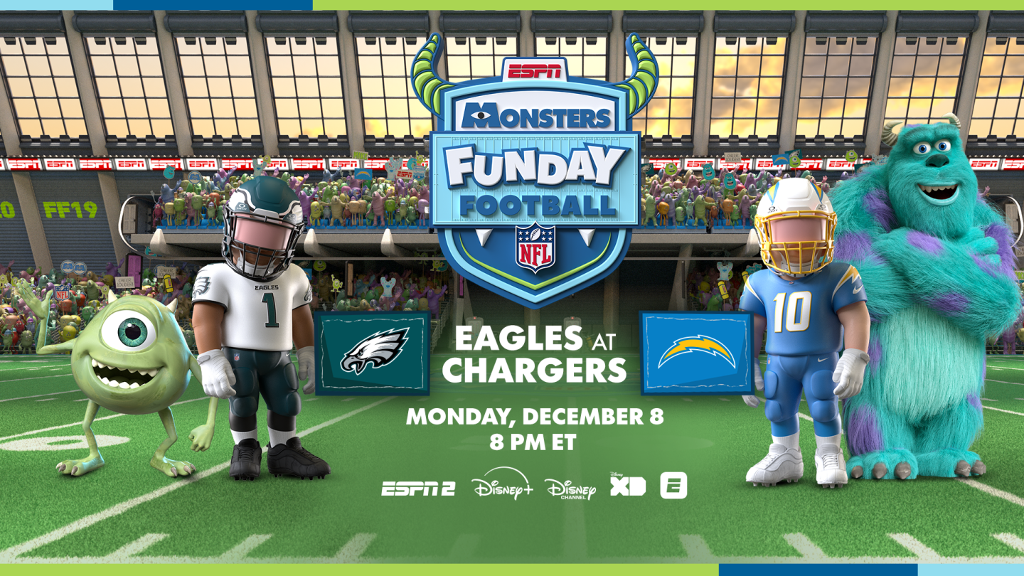 Monsters Inc. Monday Night Football Game Coming to ESPN, Disney+