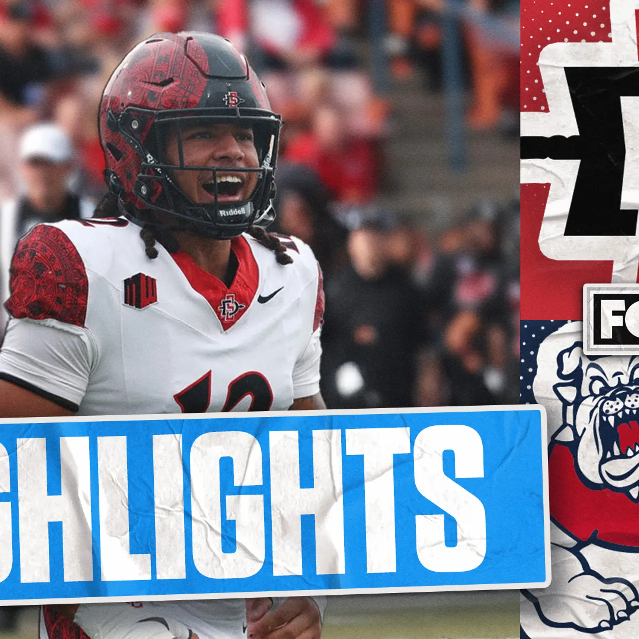 San Diego State Aztecs vs. Fresno State Bulldogs Highlights | FOX College Football