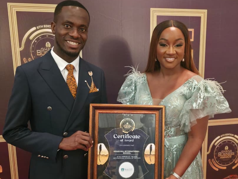 Brain Hill International School wins Best International School in Ghana at the 8th Ghana Business Awards