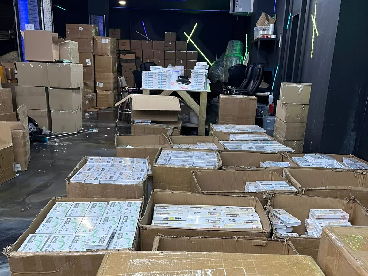 Officers swoop in dodgy weight loss jab raid amid 'victory against shameless criminals'