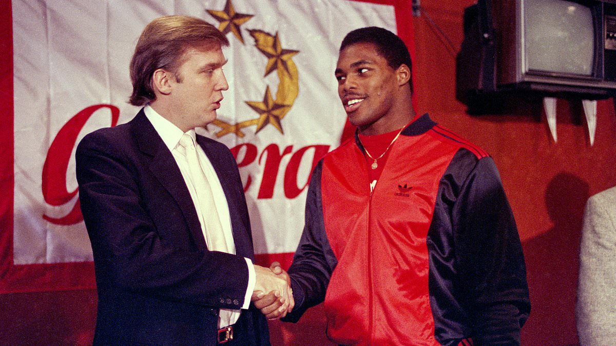 Donald Trump's personalized jacket from his wild days as pro football team owner hits auction block
