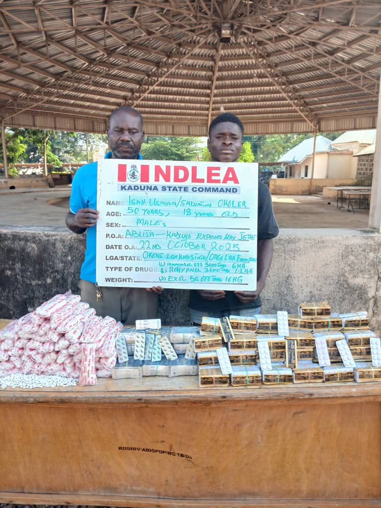 NDLEA Intercepts UK-Bound Cocaine In Cream Containers, Meth In Water Heater