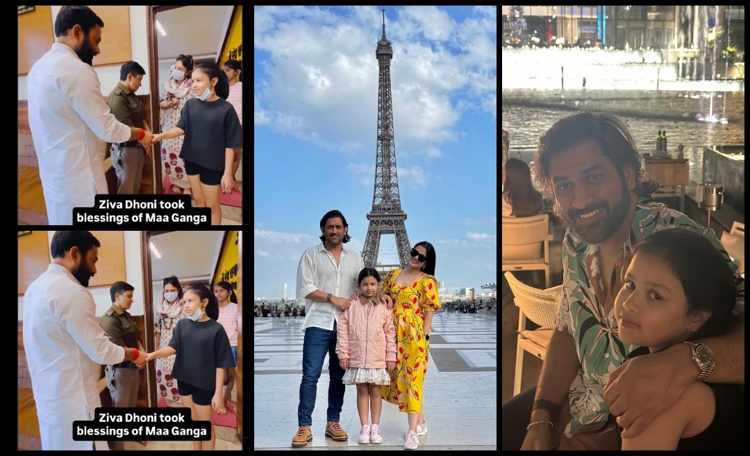 MS Dhoni's daughter Ziva wants to be naturalist; fans praise Dhoni-Sakshi's upbringing