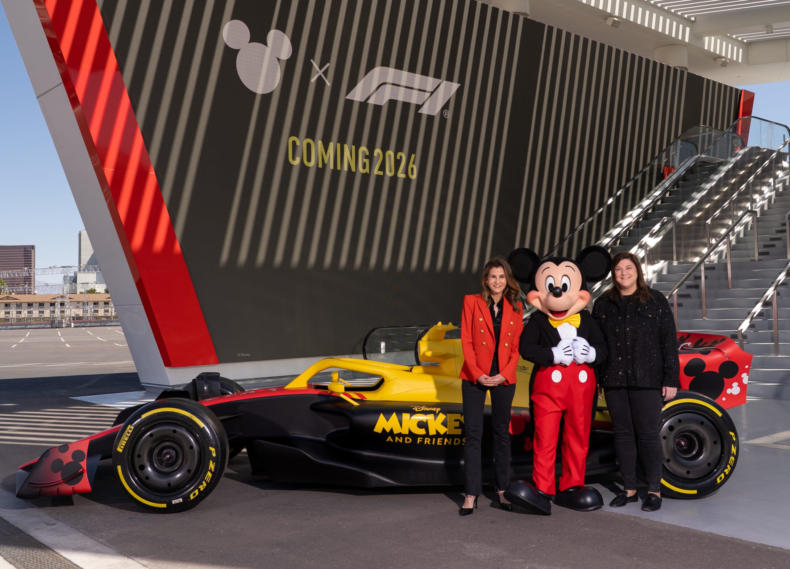 Disney and Formula 1 Collaboration will Launch at Las Vegas Grand Prix