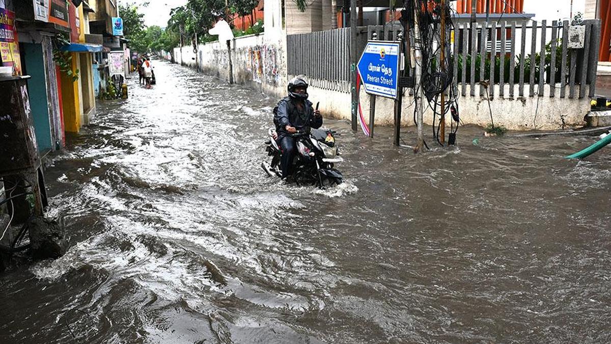 87 flood-prone spots identified in Chennai Corporation’s Disaster Management Perspective Plan 2025