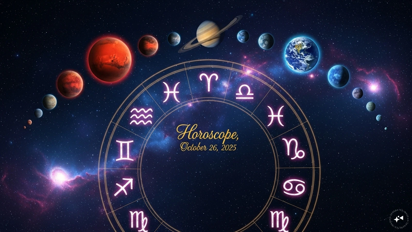 Horoscope Today, October 26: Aries Finds Joy, Taurus Seeks Calm — Your Day Ahead