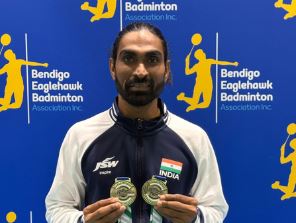 Pramod Bhagat bags two golds, Sukant Kadam wins gold and silver at Australian Para Badminton International