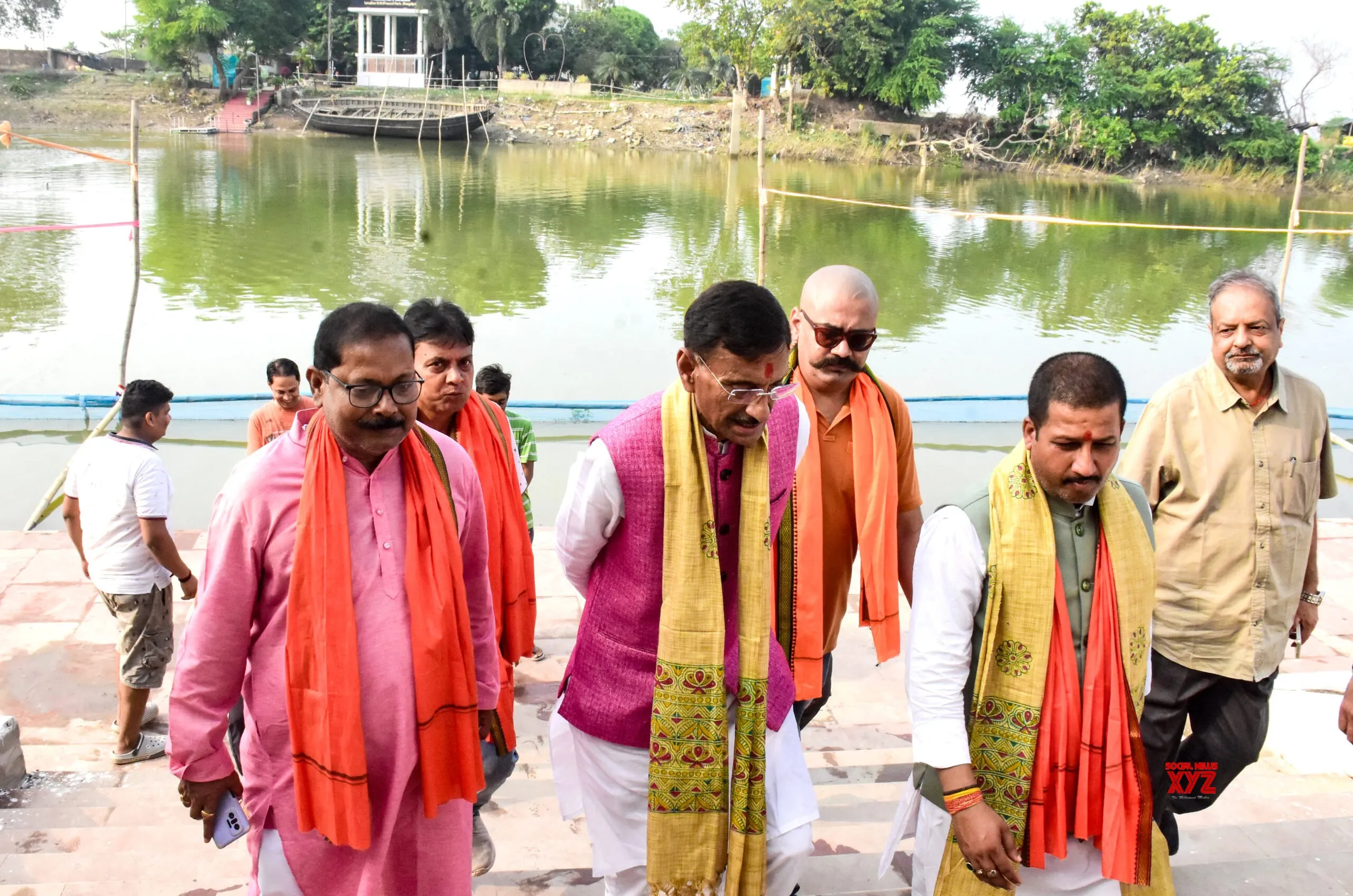 Bhagalpur: Sanjay Seth Inspects Chhath Ghat #Gallery