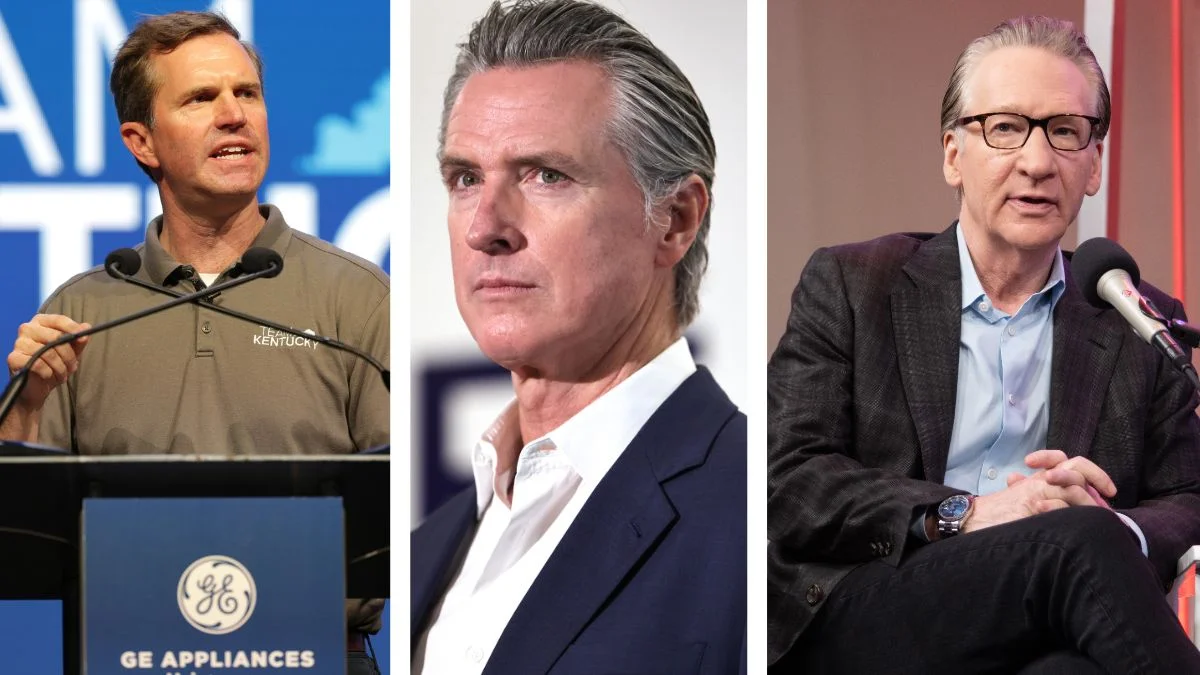 Andy Beshear Defends Gavin Newsom After Bill Maher Claims the Trump Trolling Has ‘Jumped the Shark’