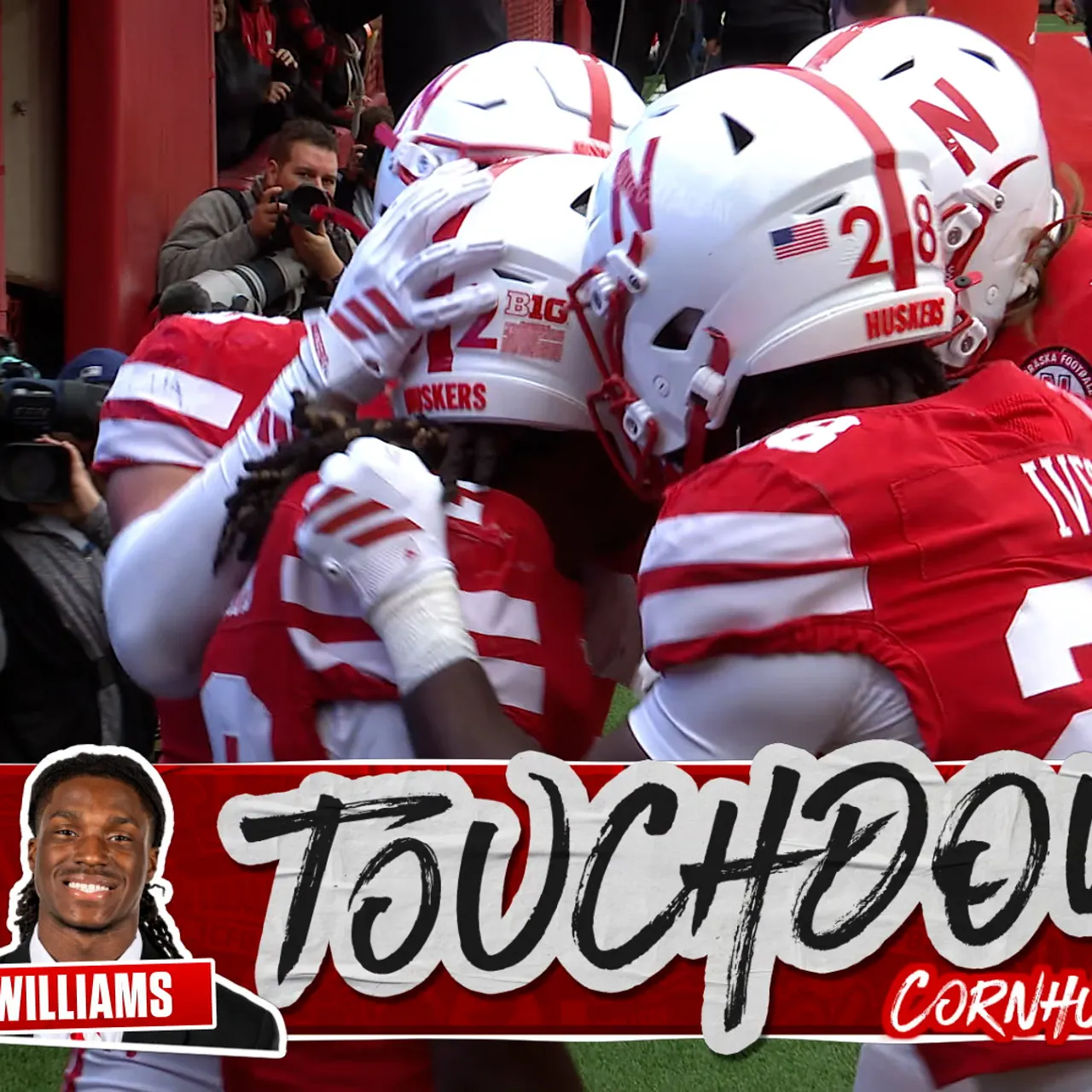 Kenneth Williams returns kickoff for 95-yard TD, extending Nebraska's lead over Northwestern