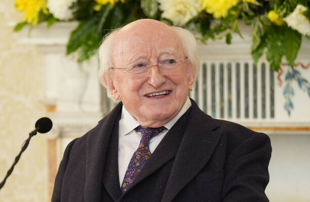 Michael D Higgins spends the night in hospital with an infection
