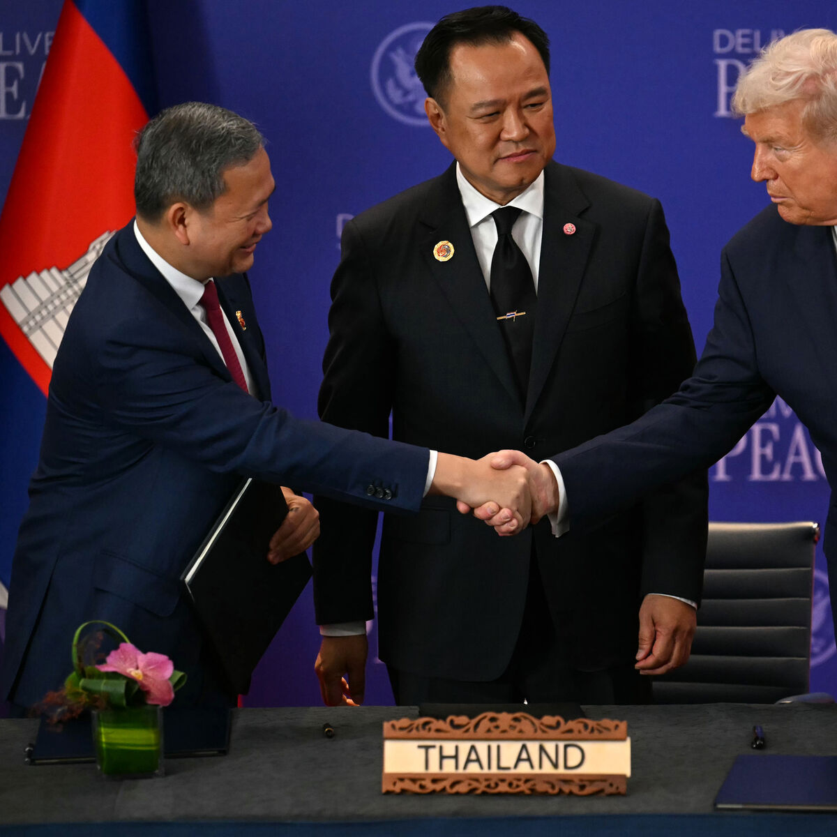 Trump attends ceremony as Thailand and Cambodia agree to expand ceasefire