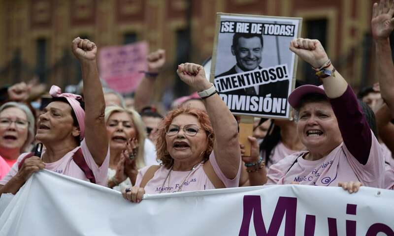 Thousands protest breast cancer screening scandal in Spain