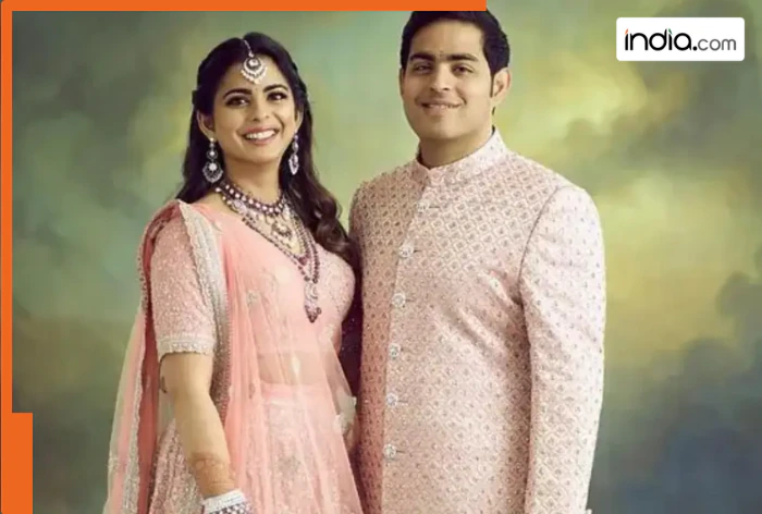 Mukesh Ambani’s daughter and son, Isha and Akash Ambani’s birthday bash celebrated with breathtaking drone show, Watch viral video