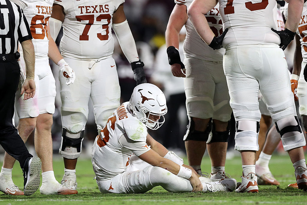 Texas Escaped Starkville, But Arch Manning’s Health Now In Question Ahead Of Vanderbilt Showdown