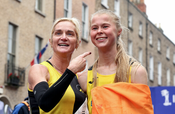 Months after running her first ever marathon, this teenager claimed the Irish title in Dublin