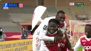 Watch Mohammed Salisu’s goal for AS Monaco against Toulouse