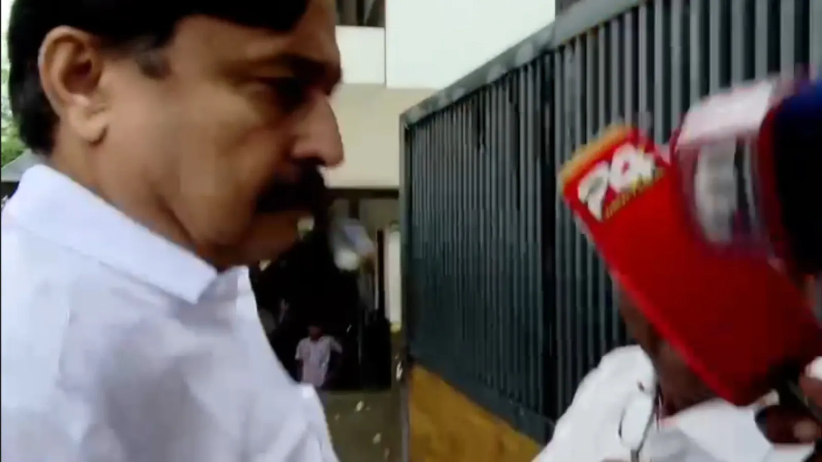 Kerala Sports Minister Loses Cool Over Messi Visit Questions, Pushes Away Reporters | Video