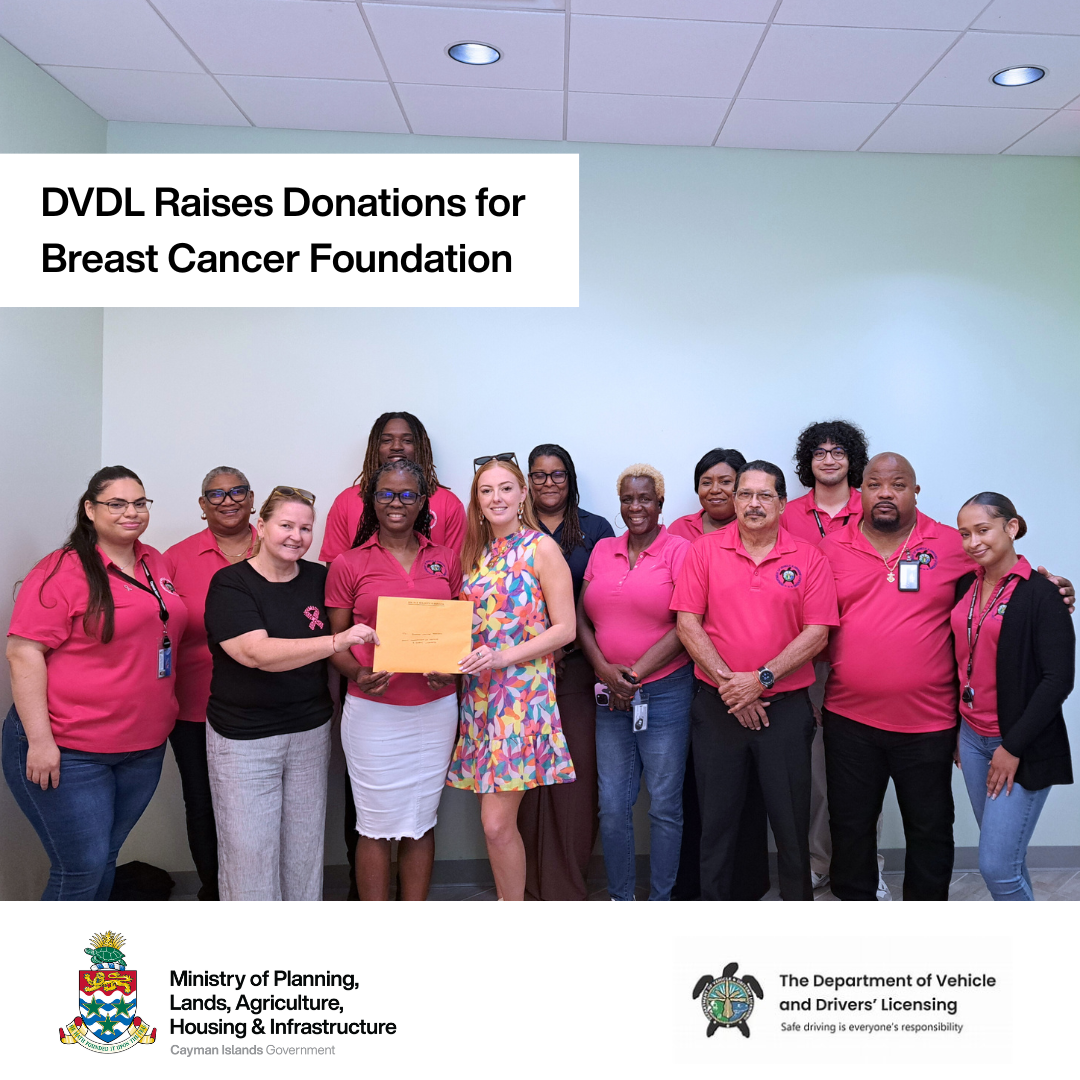 Cayman: DVDL Demonstrates Strong Commitment to Breast Cancer Awareness and Social Responsibility