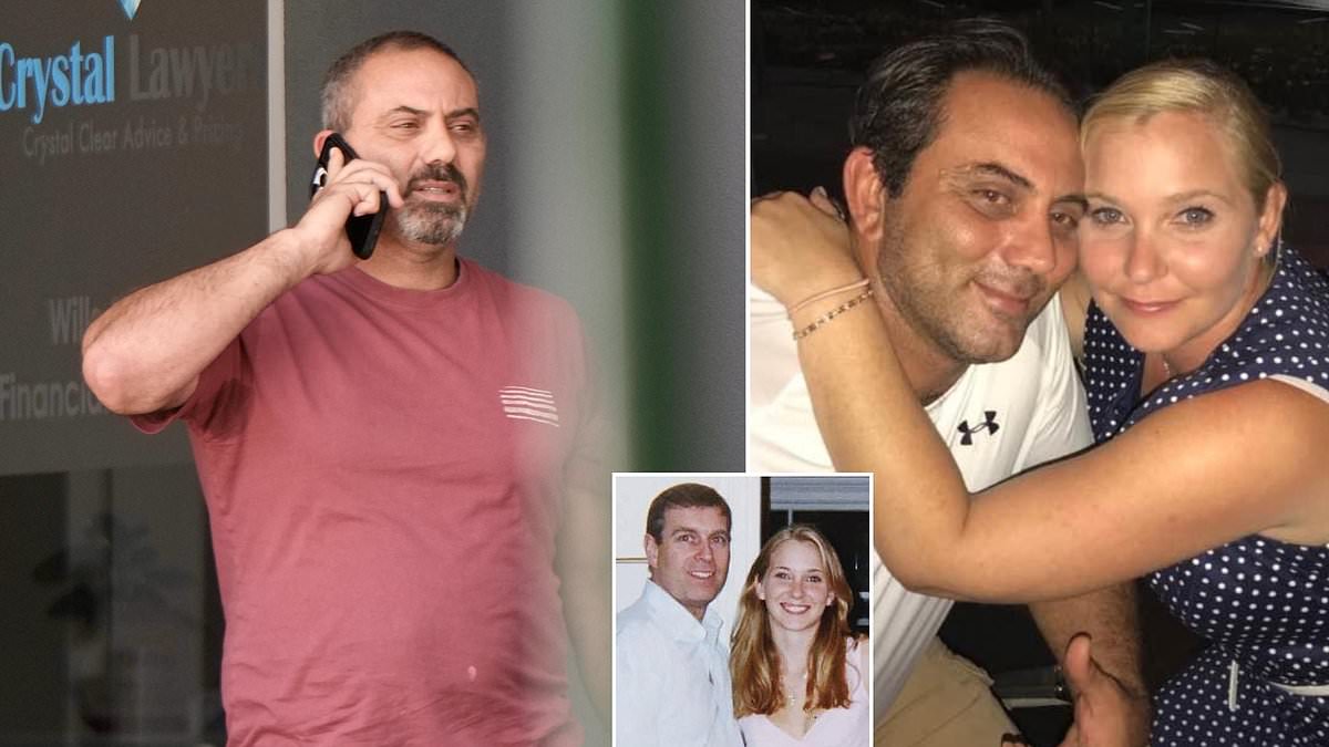 Virginia Giuffre's estranged husband breaks cover as mystery grows over the fate of Prince Andrew's £12 million ($AUD24m) settlement and survivor charity funds