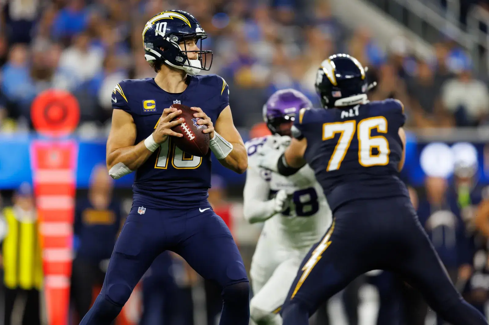 Chargers' Justin Herbert Set NFL Record Against Vikings