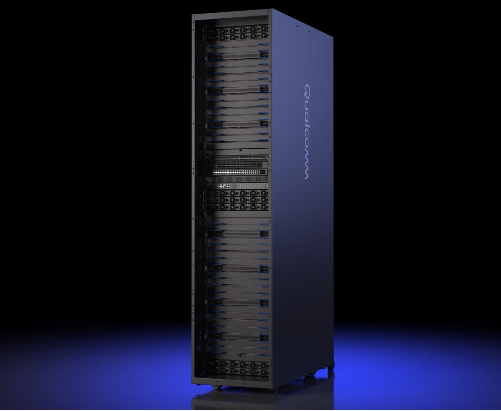 Qualcomm stock spikes more than 20% as company enters AI chip race, taking on Nvidia, AMD