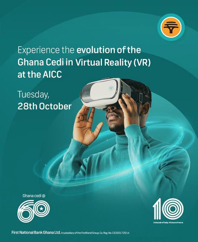 From shells to screens: experience 60 years of the Ghana cedi in augmented reality