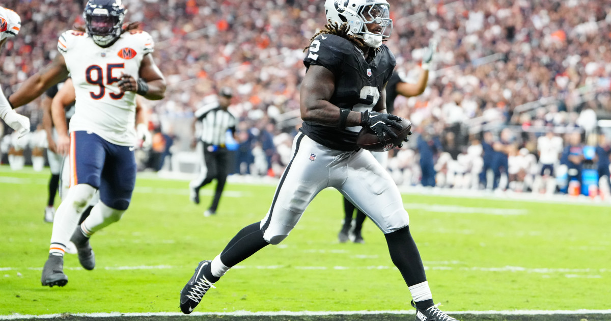 Talking Ball And Watching Tape With Las Vegas Raiders Running Back Ashton Jeanty