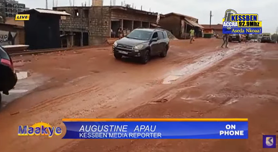 Atwima Denkyenmoase residents hit the streets to protest over deplorable roads
