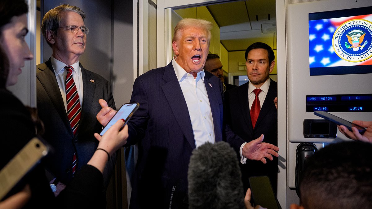 Trump's uneasy peace with Elon takes an intriguing mile-high turn